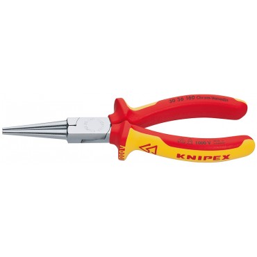 Длинногубцы 160 мм диэлектрические прямые KNIPEX KN-3036160