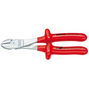 Кусачки боковые диэлектрические 250 мм силовые KNIPEX KN-7407250
