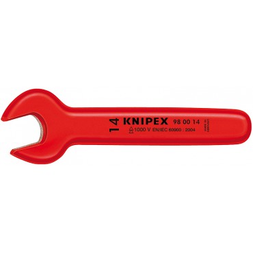 Ключ гаечный рожковый односторонний диэлектрический 10 мм KNIPEX KN-980010