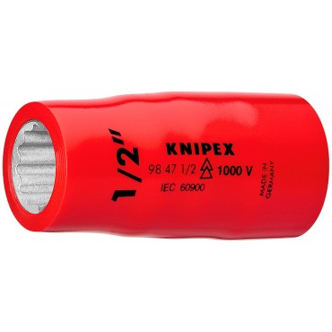 Головка торцевая диэлектрическая 1/2" 9/16" KNIPEX KN-98479_16
