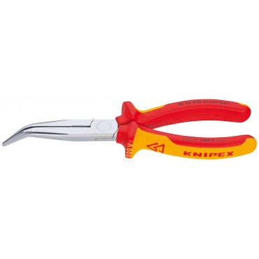 Круглогубцы диэлектрические 200 мм с режущими кромками KNIPEX KN-2626200