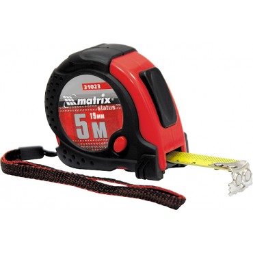 Рулетка 3 м х 16 мм Status magnet fixation MATRIX 31019