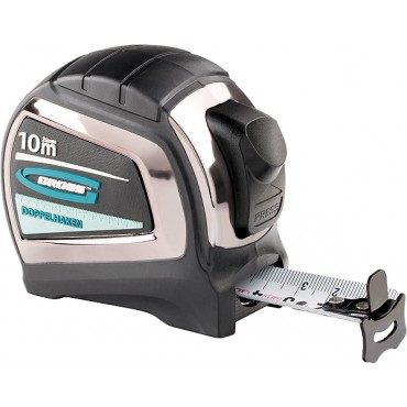 Рулетка 10 м х 25 мм автостоп Doppelhaken Gross 31126