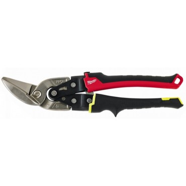 Ножницы по металлу 260 мм изогнутые прямой рез Milwaukee 48224032