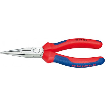Длинногубцы 140 мм прямые с резцом KNIPEX KN-2502140