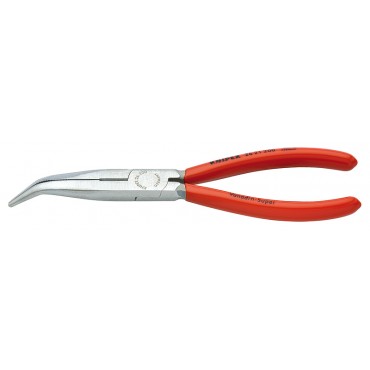 Длинногубцы 200 мм изогнутые с резцом KNIPEX KN-2621200