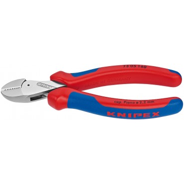 Бокорезы 160 мм прямые с высокой передачей усилия KNIPEX KN-7305160