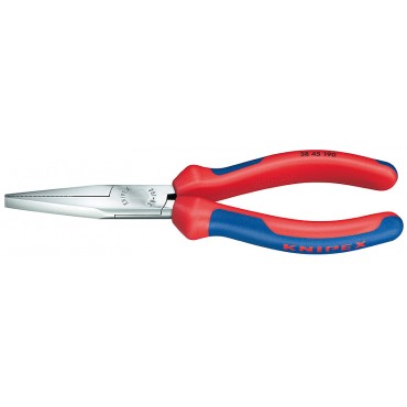 Плоскогубцы 190 мм прямые для механика KNIPEX KN-3845190