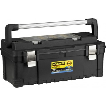 Ящик для инструмента пластиковый 656x285x270 мм 26" Stayer 38003-26