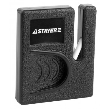 Точилка "MASTER", для ножей, компактная, керамическая рабочая часть Stayer 47511