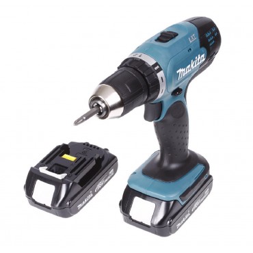 Дрель-шуруповерт аккумуляторная MAKITA ударная DHP453RFE