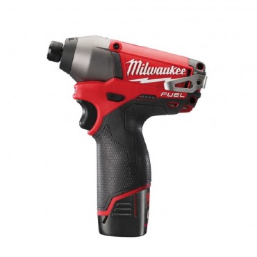 Дрель-шуруповерт аккумуляторная MILWAUKEE M12 CID-202C ударный 4933440405