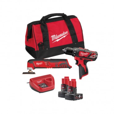 Набор электроинструмента MILWAUKEE М12 ВРР2D-402B 4933441250