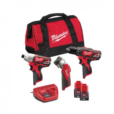 Набор электроинструмента MILWAUKEE М12 ВРР3A-202B 4933441225