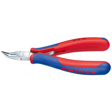 Плоскогубцы для электроники 115 мм изогнутые KNIPEX KN-3542115