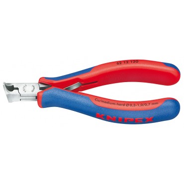 Бокорезы для электроники угловые 120 мм изогнутые KNIPEX KN-6212120