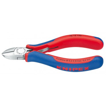 Бокорезы для электромеханика 125 мм прямые KNIPEX KN-7612125