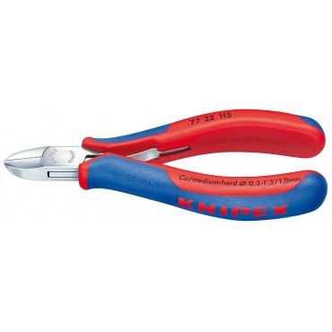 Бокорезы для электроники 115 мм прямые KNIPEX KN-7722115