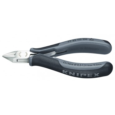 Бокорезы для электроники 115 мм прямые KNIPEX KN-7732115ESD