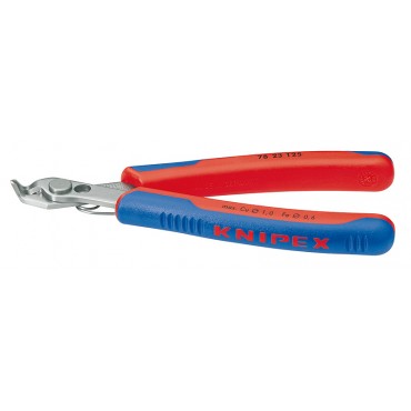 Бокорезы для электроники прецизионные 125 мм изогнутые KNIPEX KN-7823125
