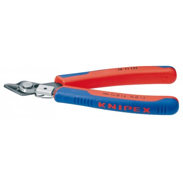 Бокорезы для электроники прецизионные 125 мм прямые KNIPEX KN-7871125