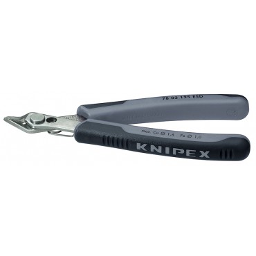Бокорезы для электроники прецизионные 125 мм прямые KNIPEX KN-7803125ESD