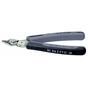 Бокорезы для электроники прецизионные 125 мм прямые KNIPEX KN-7813125ESD