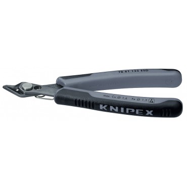 Бокорезы для электроники прецизионные 125 мм прямые KNIPEX KN-7861125ESD