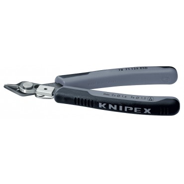 Бокорезы для электроники прецизионные 125 мм прямые KNIPEX KN-7871125ESD