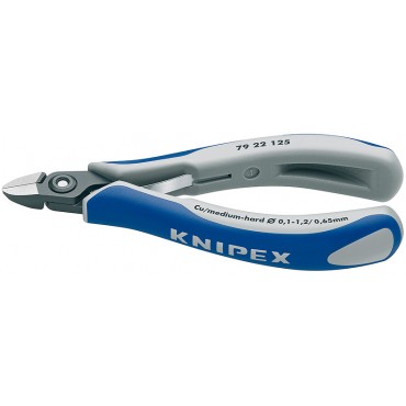 Бокорезы для электроники прецизионные 125 мм прямые KNIPEX KN-7922125