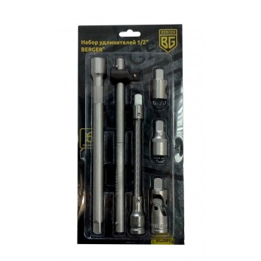 Набор удлинителей 1/2" 6 предметов Berger BG2091