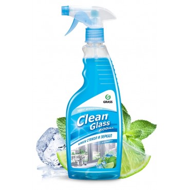 Очиститель стекол Clean Glass голубая лагуна 0.6 л GRASS 125247