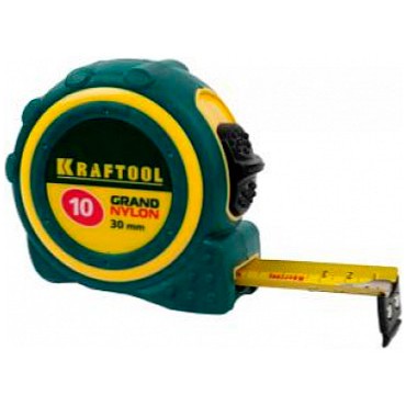Рулетка 10 м x 30 мм Kraftool Grand-Nylon 3412-10