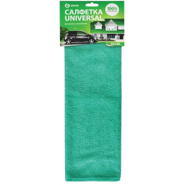 Салфетка микрофибра 35 х 40 мм GRASS IT-0306