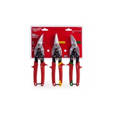 Ножницы по металлу (3 шт) Milwaukee 48224533