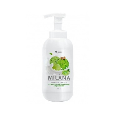 Мыло-пенка жидкое Milana сливочно-фисташковое мороженное 500 мл GRASS 125421