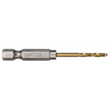 Сверло по металлу 5,0 мм RedHEX HSS-G TiN Milwaukee 48894712