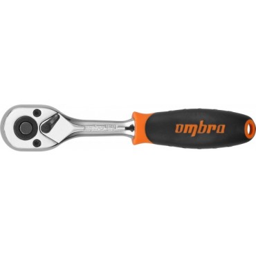 Трещотка 1/4" 48 зубцов 140 мм Ombra 281403
