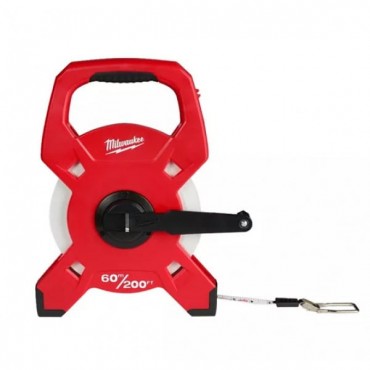 Рулетка геодезическая 60 м/200ft из стекловолокна Milwaukee 48225360
