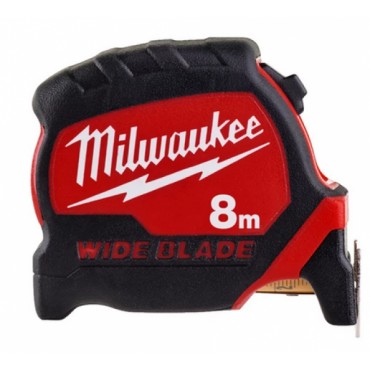 Рулетка PREMIUM WIDE BLADE 8 м х 33 мм Milwaukee 4932471816