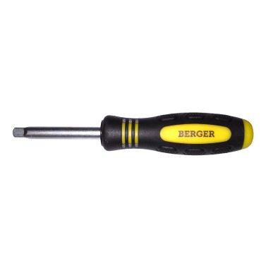 Отвертка 1/4" с присоединительным квадратом Berger BG-14SH/Bg2362
