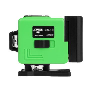Уровень лазерный AMO LN 3D-360-3 Green 851681