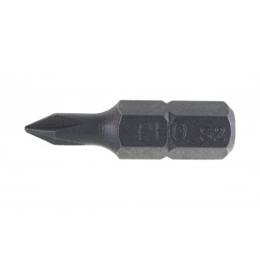 Бита вставка 1/4" РН0 25 мм крестовая Ombra 514400