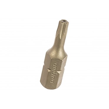 Бита вставка 1/4" T15H 25 мм T-TORX Ombra 514815