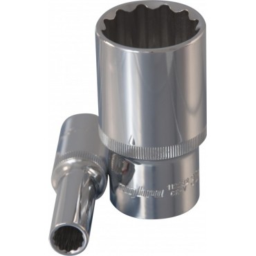 Головка торцевая высокая 1/2" 27 мм 12-гранная Ombra 112227