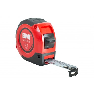 Рулетка 5 м х 19 мм BMI twoCOMP Magnetic  472541021M