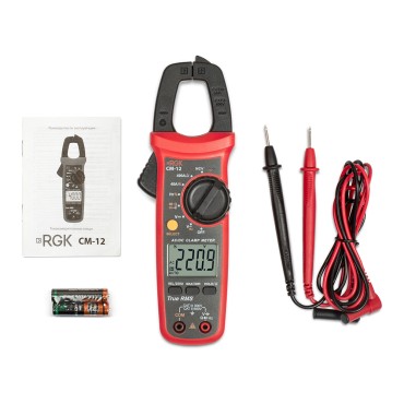 Клещи токоизмерительные RGK CM-12 776479