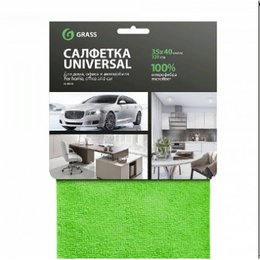 Салфетка микрофибра 35 х 40 см 320 г/м GRASS IT-0615