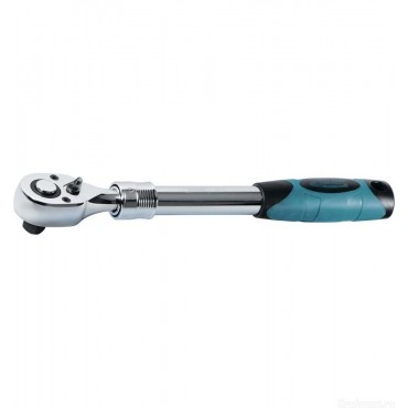 Трещотка 1/2" 72 зубца телескопическая 305-445 мм Gross 14070