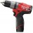 Дрель-шуруповерт аккумуляторная MILWAUKEE М12 FDD-202X FUEL 4933459816